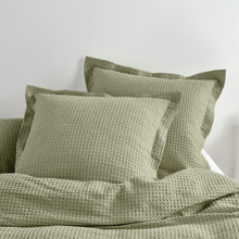 Deluxe Waffle Cotton European Pillowcase
